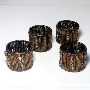 $$SOLD$$ Napkin rings holders 4 pk